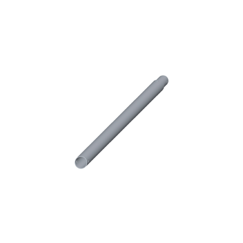 Stahl-Abschlussleiste L 3 m Ø 40 mm
